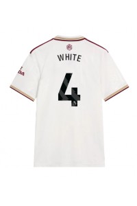 Arsenal Ben White #4 Voetbaltruitje 3e tenue 2025-26 Korte Mouw